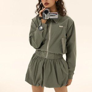 Patterned Ezek Zipped Shirt